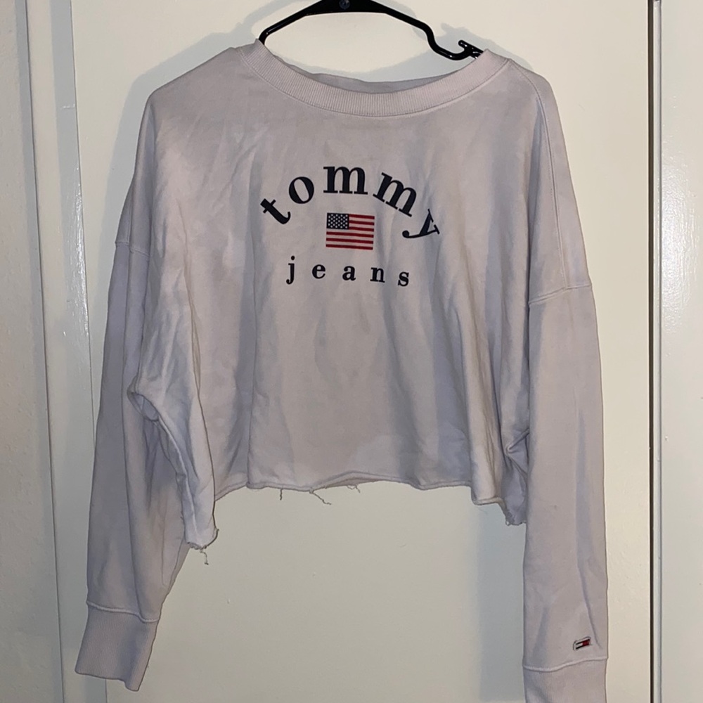Cropped Tommy Hilfiger sweatshirt